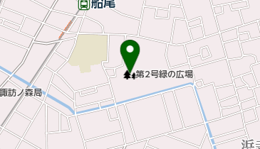 第2号緑の広場の地図画像