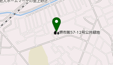 堺市第57-12号公共緑地の地図画像