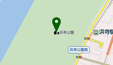 浜寺公園の地図画像