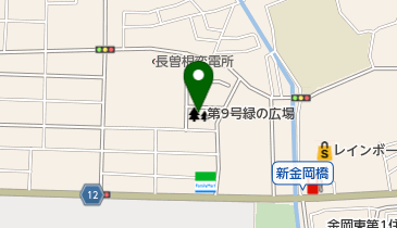 第9号緑の広場の地図画像