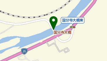 国分寺大橋の地図画像