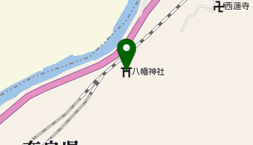 八幡神社の地図画像