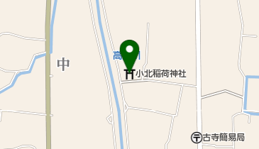 小北稲荷神社の地図画像
