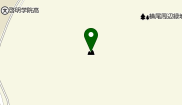 横尾山の地図画像