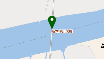 新木津川大橋の地図画像