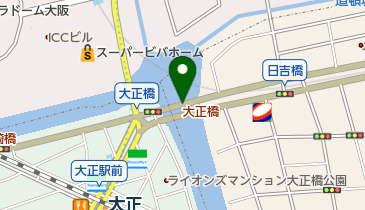 大正橋の地図画像