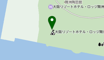 舞洲野外活動センターの地図画像