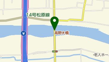 高野大橋の地図画像