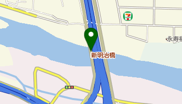 新明治橋の地図画像