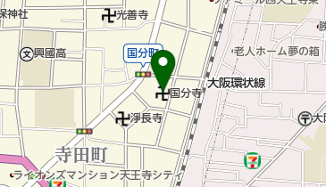 国分寺の地図画像