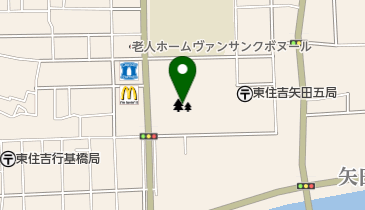 矢田教育の森公園の地図画像