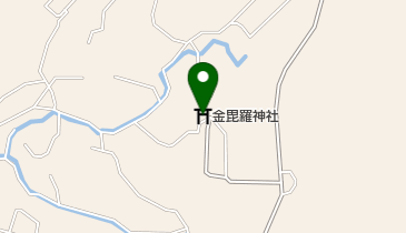 金毘羅神社の地図画像