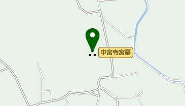 中宮寺宮墓の地図画像