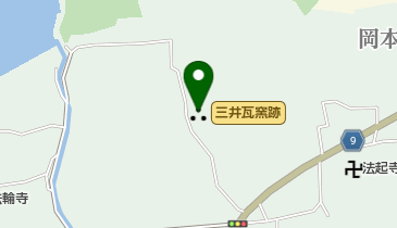 三井瓦窯跡の地図画像