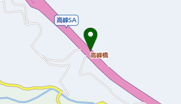 高峰橋の地図画像