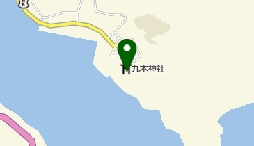 九木神社の地図画像