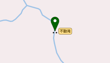 不動滝の地図画像