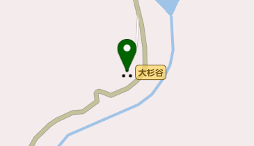 大杉谷の地図画像