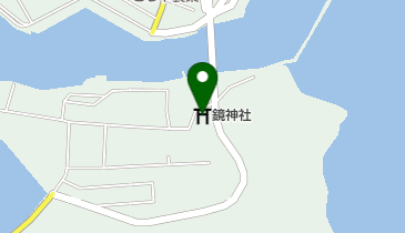 鏡神社の地図画像