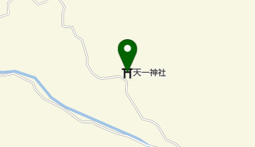 天一神社の地図画像