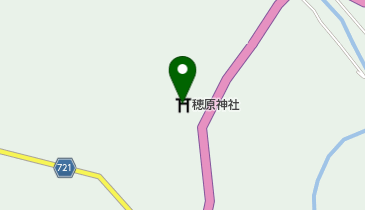 穂原神社の地図画像
