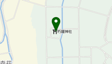 朽羅神社の地図画像