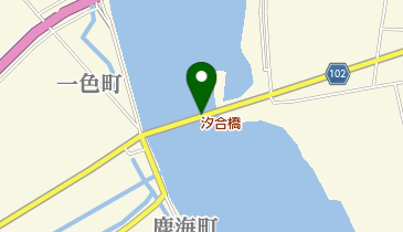 汐合橋の地図画像