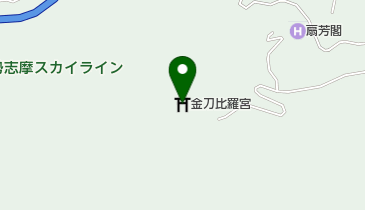 金刀比羅宮の地図画像