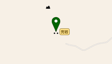兜岩の地図画像