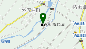 阪内川親水公園の地図画像