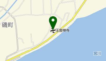 玉雲禅寺の地図画像