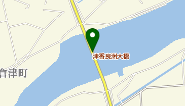 津香良洲大橋の地図画像