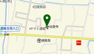法泉寺の地図画像