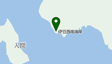 伊豆西南海岸の地図画像