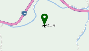 法伝寺の地図画像