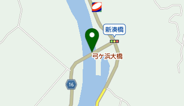 弓ケ浜大橋の地図画像