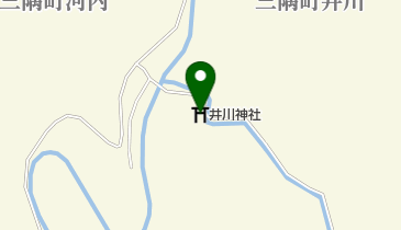 井川神社の地図画像