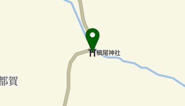 槇尾神社の地図画像