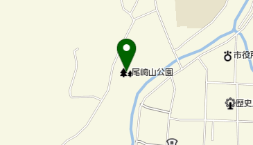 尾崎山公園の地図画像