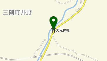 大元神社の地図画像