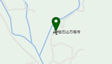 金石山万福寺の地図画像