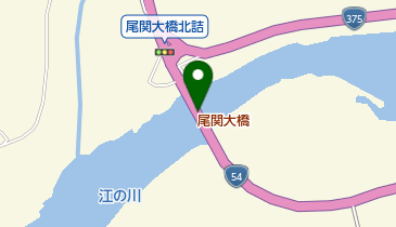 尾関大橋の地図画像