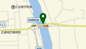 旭橋の地図画像