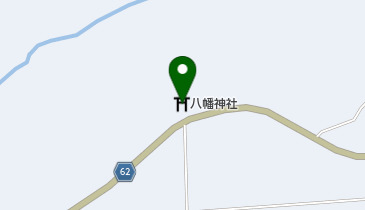 八幡神社の地図画像