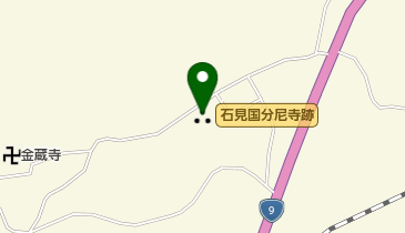 石見国分尼寺跡の地図画像