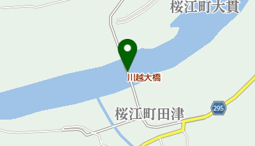 川越大橋の地図画像