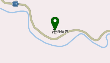 浄福寺の地図画像