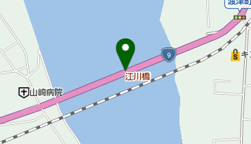 江川橋の地図画像