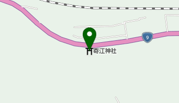 寄江神社の地図画像