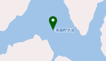 来島貯水池の地図画像